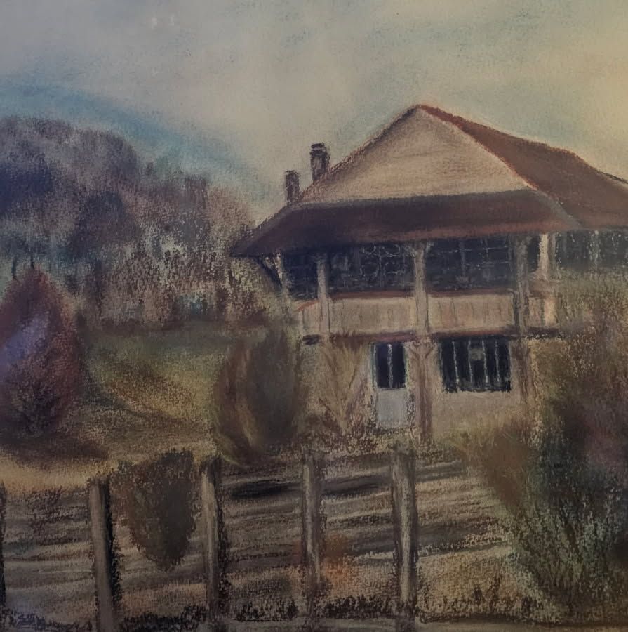 Aquarelle du Moulin de Baverans